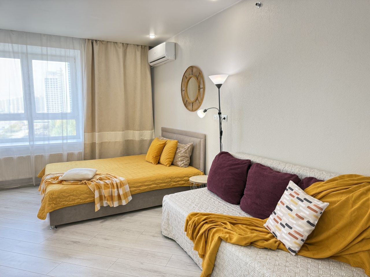 Апартаменты (Люкс Нарцисс в новом ЖК Ария, рядом с аквапарком), Апартаменты В ЖК Ария на Кармацкого 11