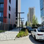 De Luxe (Светлая евродвушка в новом деловом центре города), Апартаменты Атмосфера сна на Московской 75