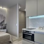 Апартаменты (Светлая квартира в ЖК Облака 2 у метро Октябрьская), Апартаменты Атмосфера сна на Московской 75