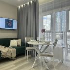 Апартаменты (Светлая квартира в ЖК Облака 2 у метро Октябрьская), Апартаменты Атмосфера сна на Московской 75