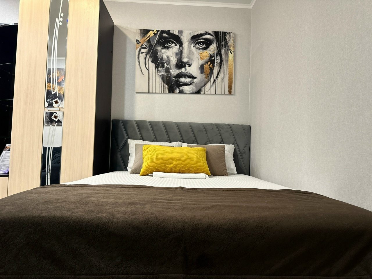 Двухместный (Уютная квартира в центре), Апартаменты Уютная квартира в центре