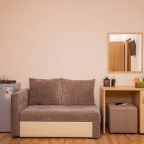 Трёхместный и более (Стандарт 3-местный с двуспальной кроватью и балконом), Отель Джульетта