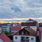 Четырехместный (Комфорт 4-местный с двуспальной и односпальной кроватями с террасой), Отель Джульетта