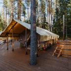 Бунгало (Лодж на холме с горячей купелью), Глэмп-отель Террасы