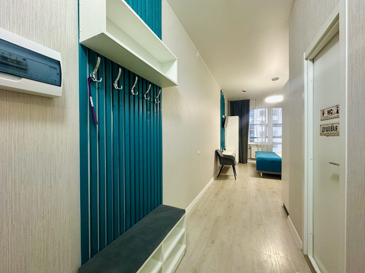 Двухместный (Студия комфорт с кухней и балконом), Апарт-отель NV.Hotel