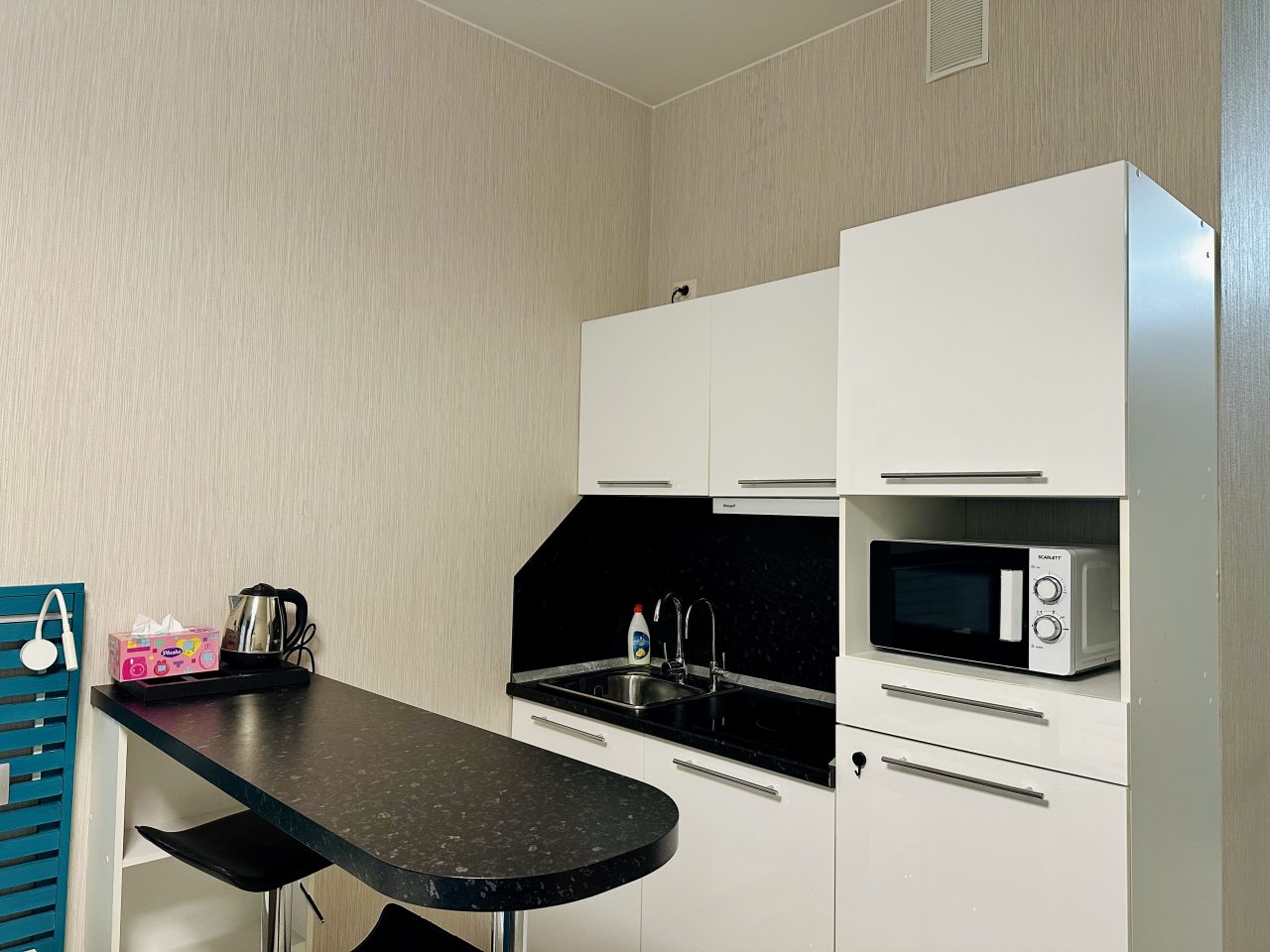 Двухместный (Студия комфорт с кухней и балконом), Апарт-отель NV.Hotel