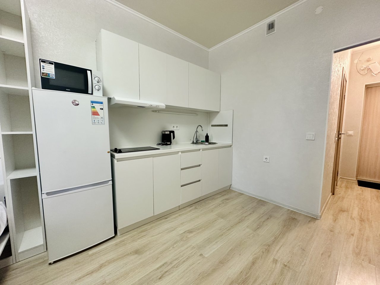 Двухместный (Студия комфорт с балконом и кухней 130), Апарт-отель NV.Hotel