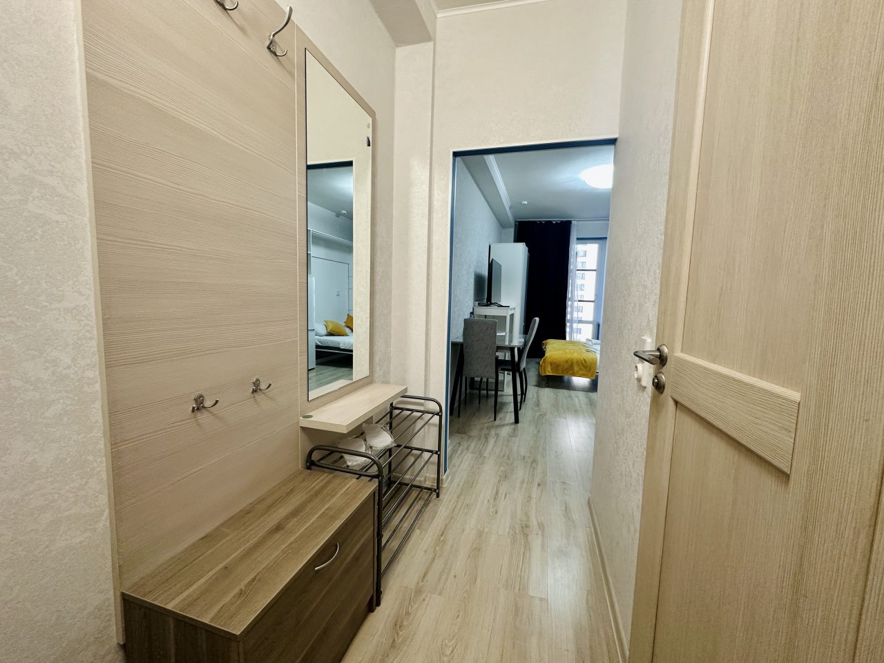 Двухместный (Студия комфорт с балконом и кухней 130), Апарт-отель NV.Hotel