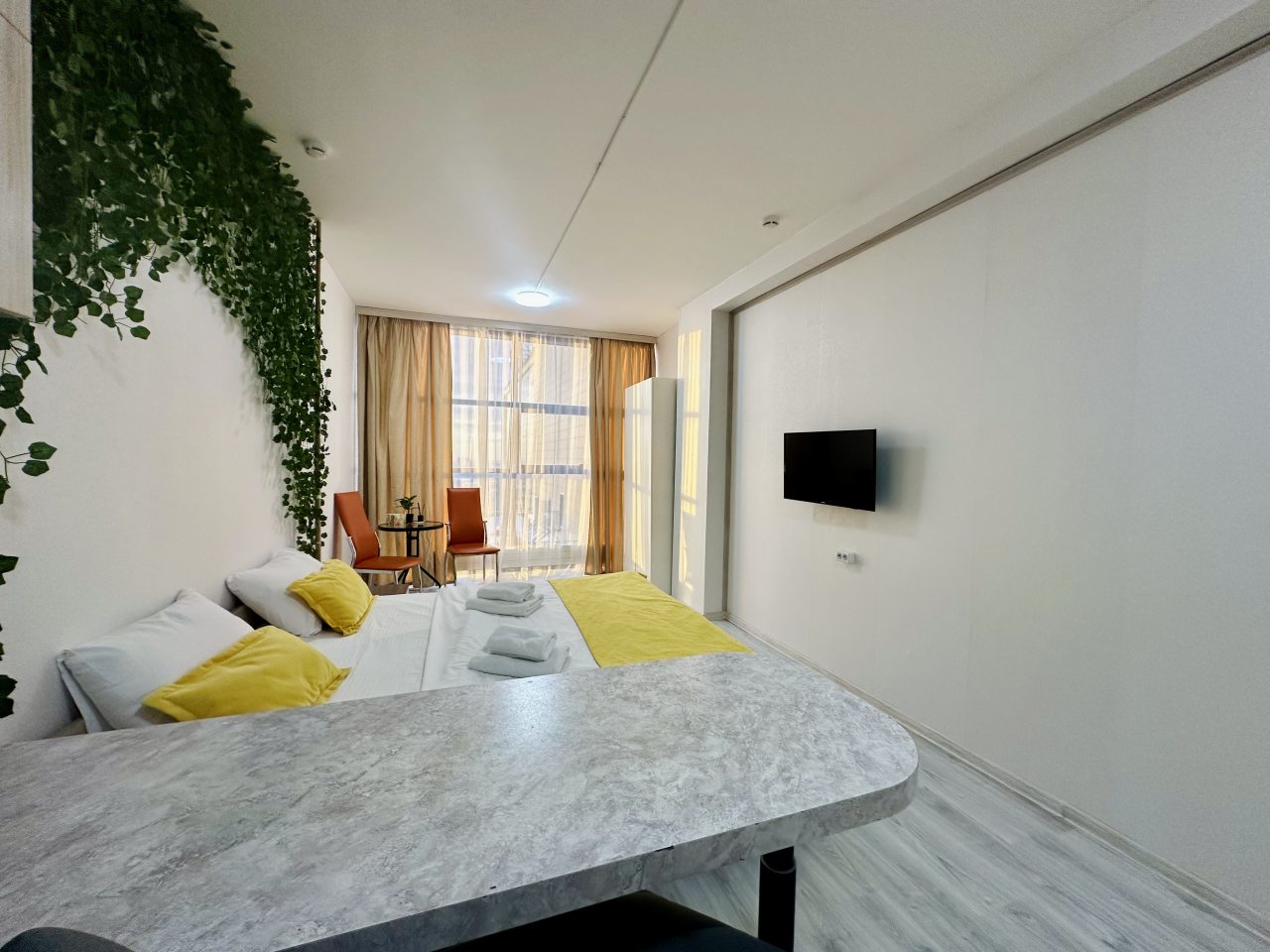 Апартаменты (Видовая студия с панорамой 509Е), Апарт-отель NV.Hotel