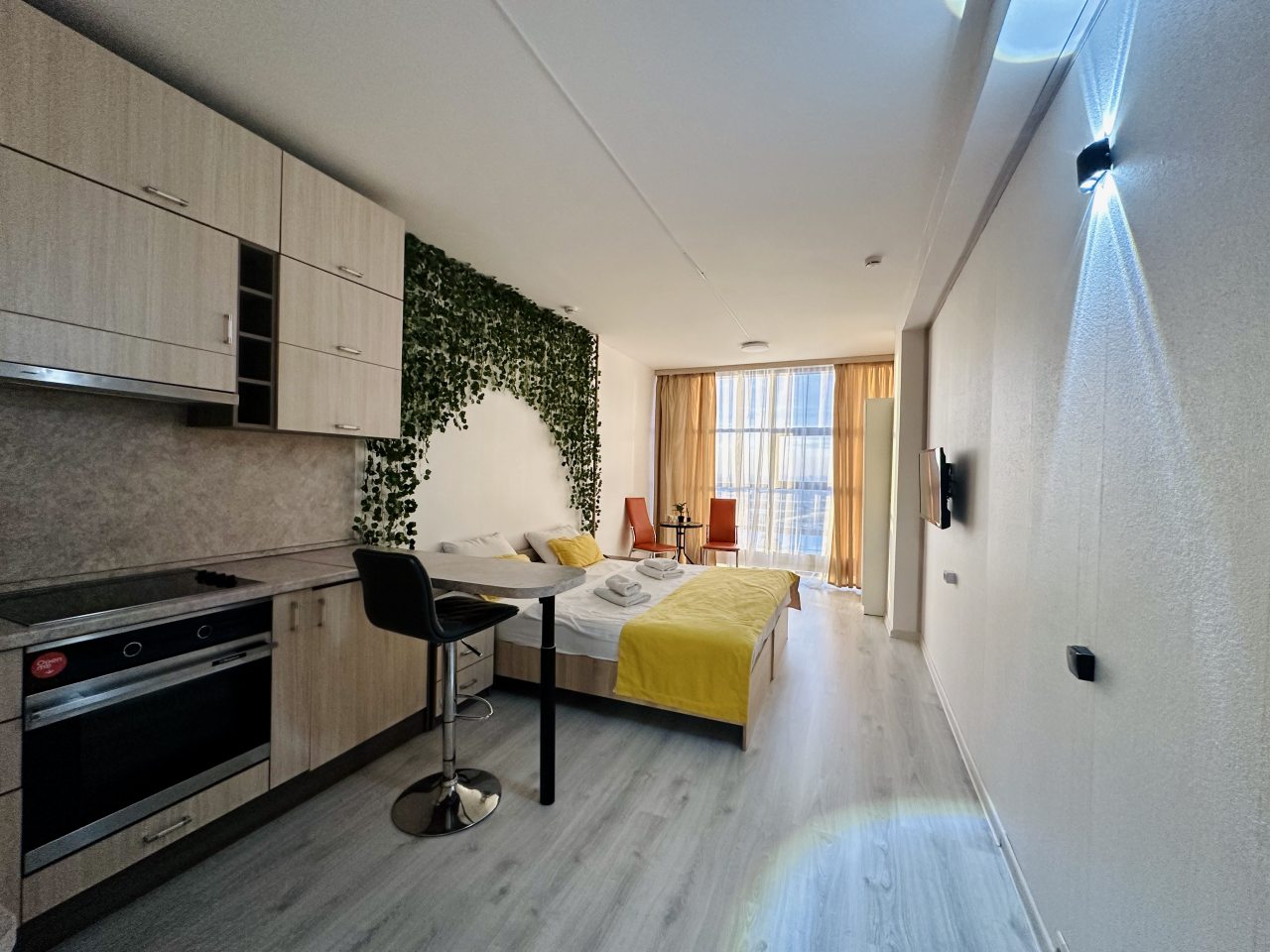 Апартаменты (Видовая студия с панорамой 509Е), Апарт-отель NV.Hotel