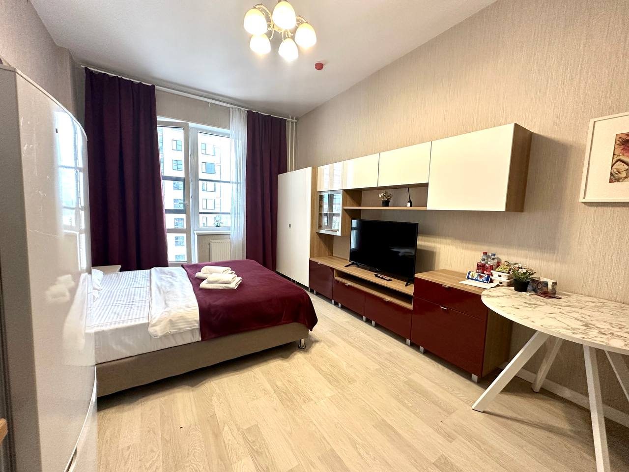 Двухместный (Студии комфорт 5.1 с балконом), Апарт-отель NV.Hotel