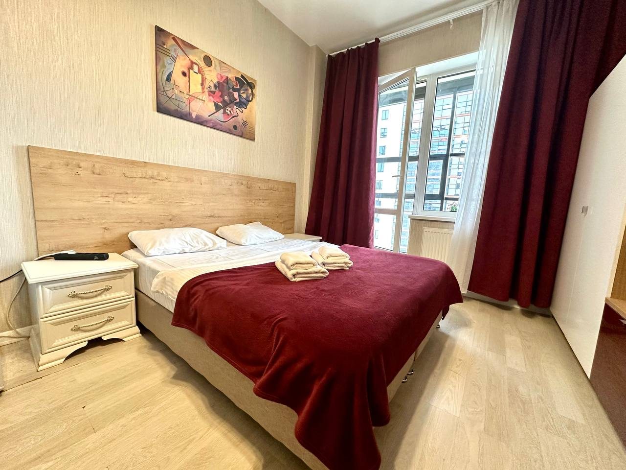 Двухместный (Студии комфорт 5.1 с балконом), Апарт-отель NV.Hotel