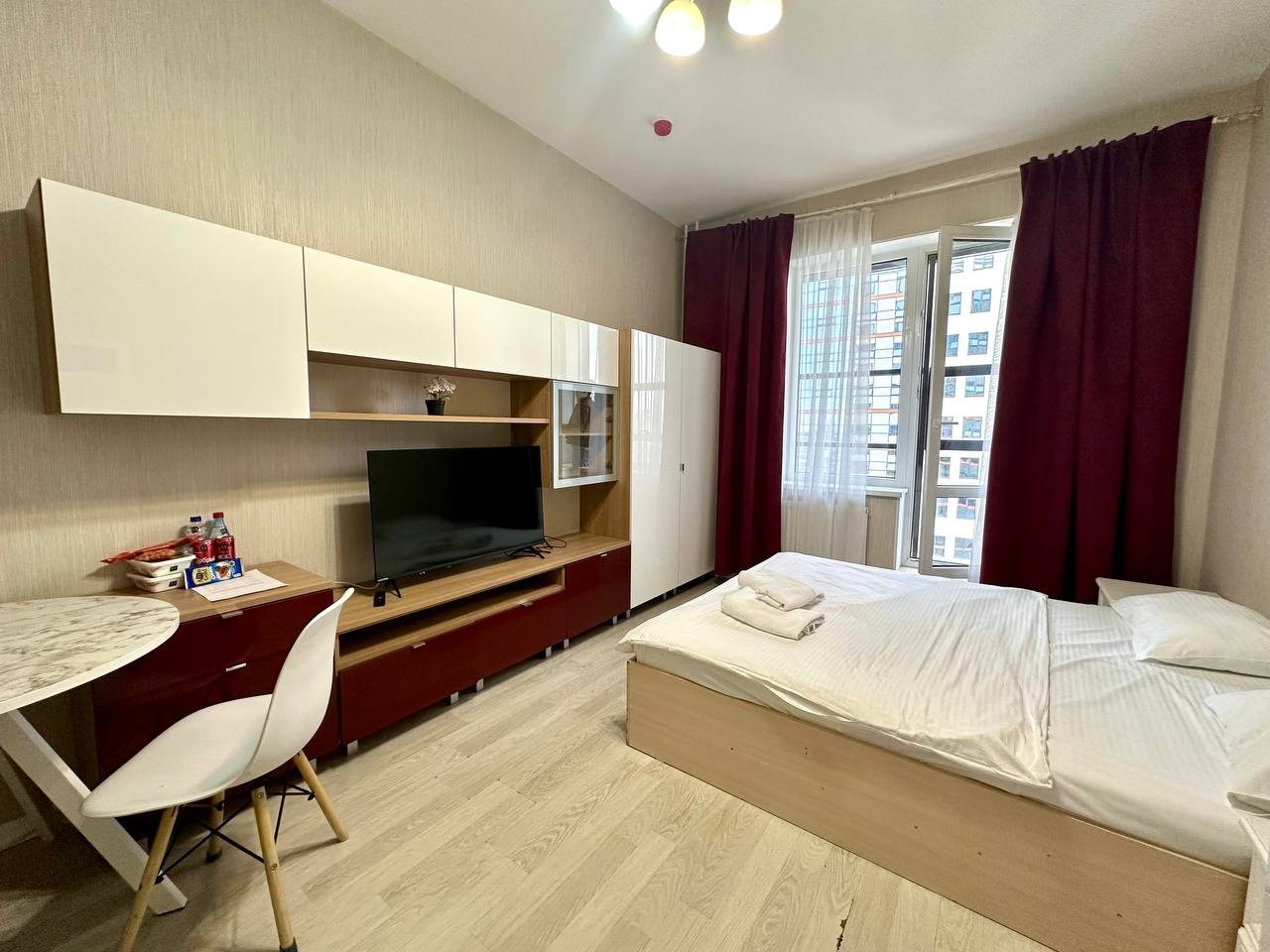 Двухместный (Студии комфорт 5.1 с балконом), Апарт-отель NV.Hotel