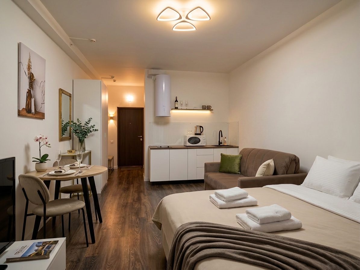 Апартаменты (Комфорт+), Апарт-отель NV.Hotel