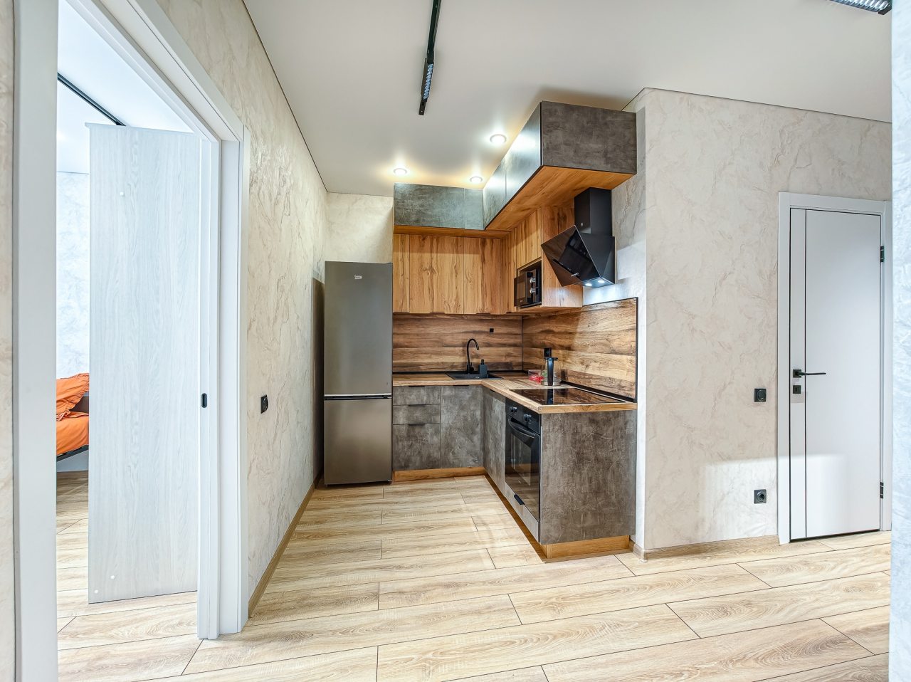 Апартаменты (Атмосфера Сна. Евродвушка Loft в городских резиденциях Прованс), Апартаменты Atmosfera Sna на Железнодорожной 18