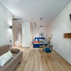Апартаменты (Атмосфера Сна. Евродвушка Loft в городских резиденциях Прованс), Апартаменты Atmosfera Sna на Железнодорожной 18