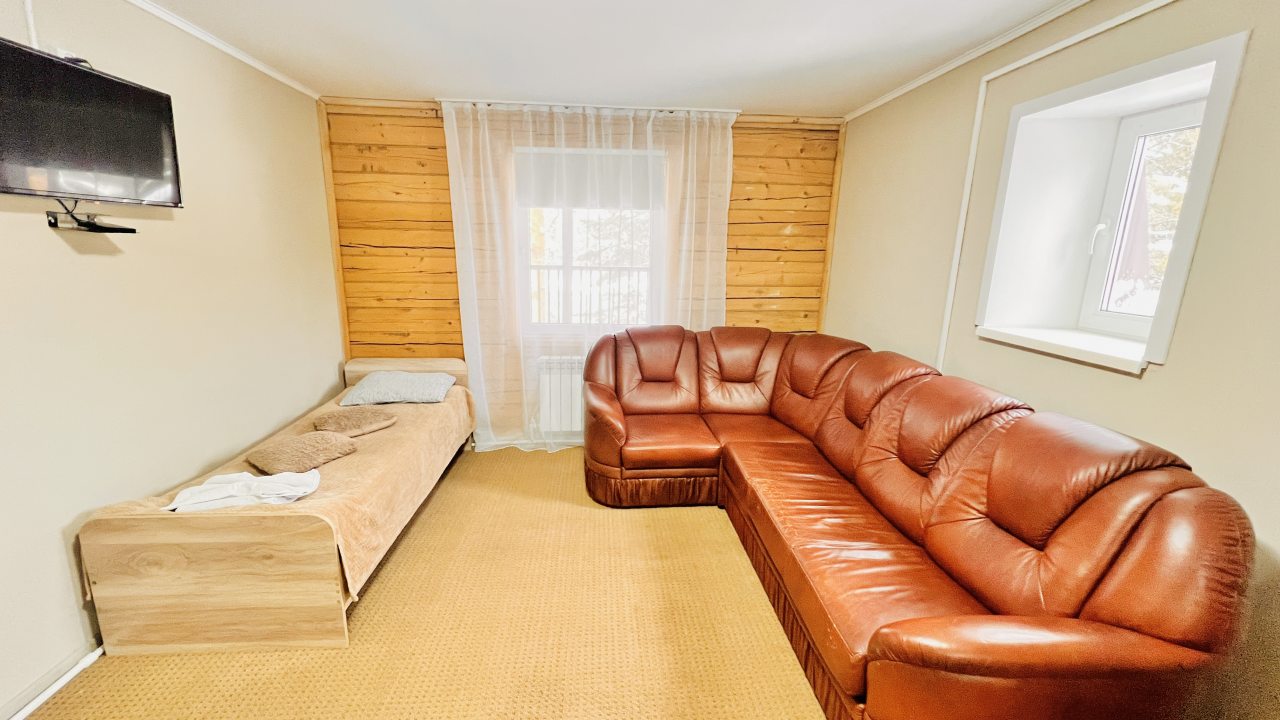 Пятиместный (Семейный пятиместный (Дом Катунь)), Гостевой дом Grand Altai Manzherok