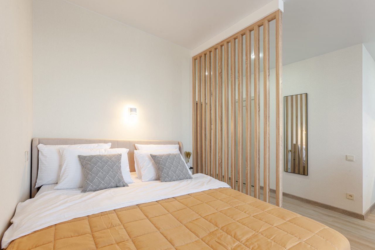 Люкс (Апартаменты RentPlaza в ЖК Логика с видом на город), Апартаменты RentPlaza 4 проезд 67