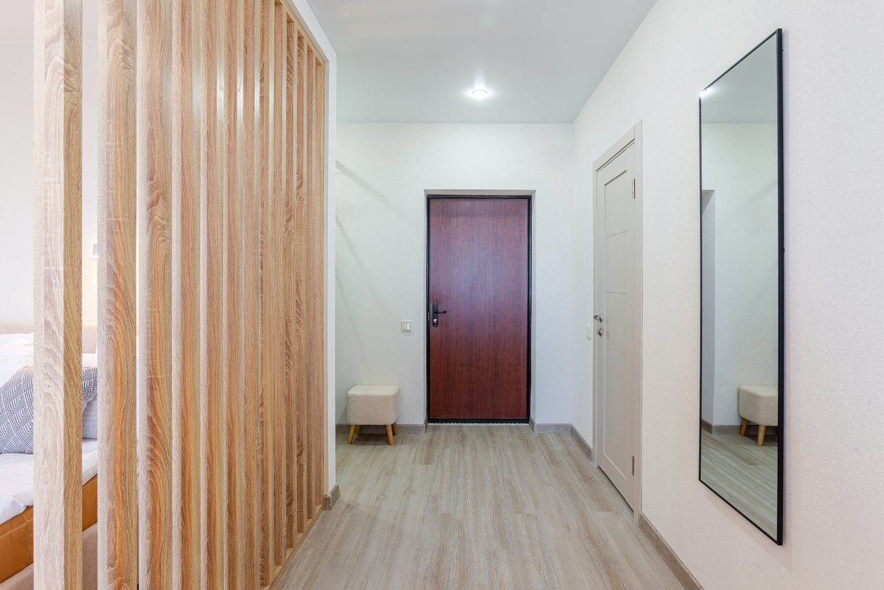 Люкс (Апартаменты RentPlaza в ЖК Логика с видом на город), Апартаменты RentPlaza 4 проезд 67