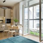 Двухместный (Уютные Aпартaмeнты RentРlаzа на 19 этажe), Апартаменты RentPlaza на 8 марта 204г