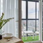 Двухместный (Уютные Aпартaмeнты RentРlаzа на 19 этажe), Апартаменты RentPlaza на 8 марта 204г