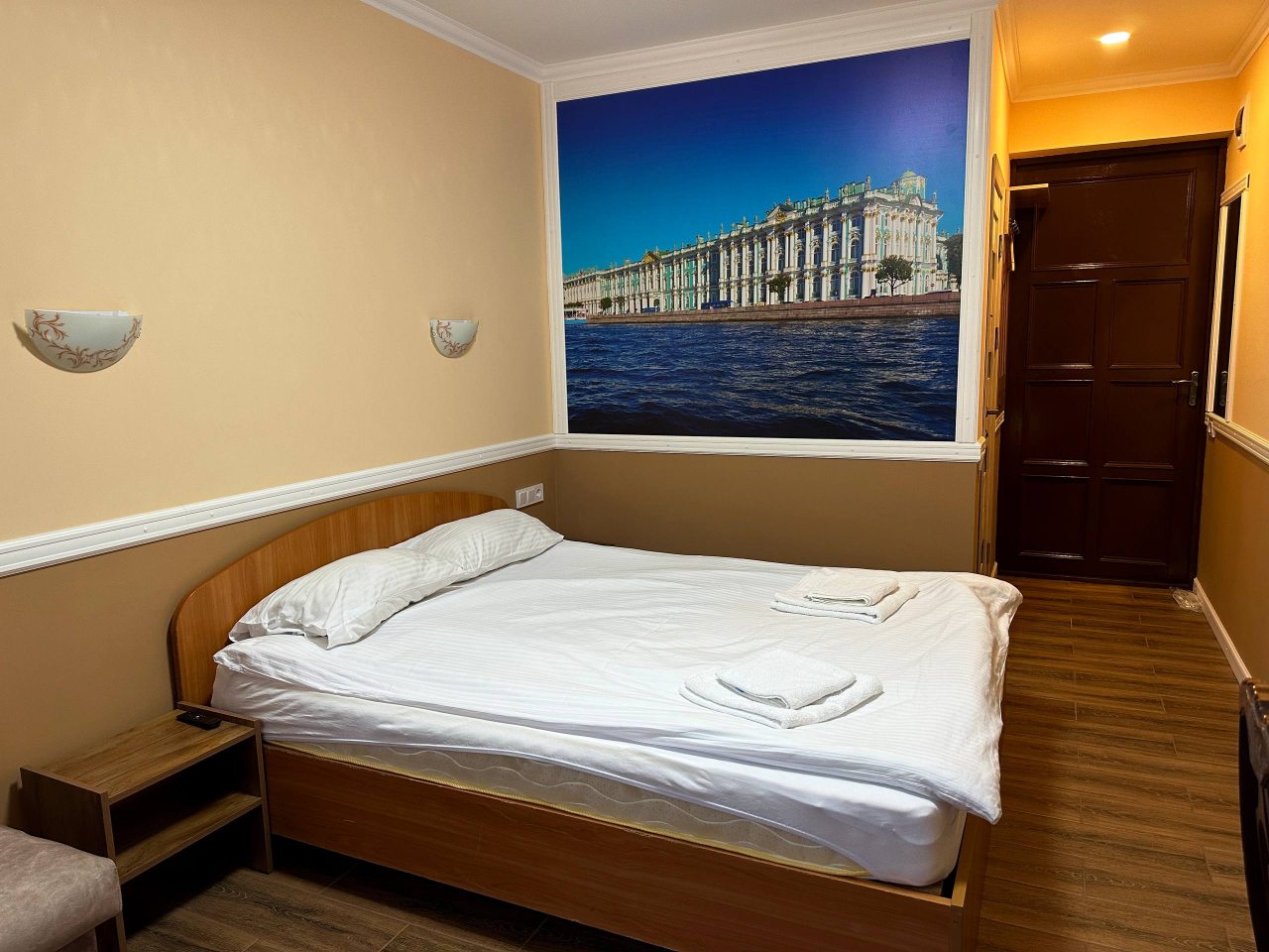 Двухместный (Двухместный номер с двуспальной кроватью и диваном), Гостиница Forest Relax