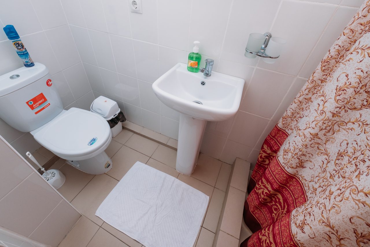 Двухместный (Улучшенный без балкона с допместом), Гостевой дом Эрсико 1