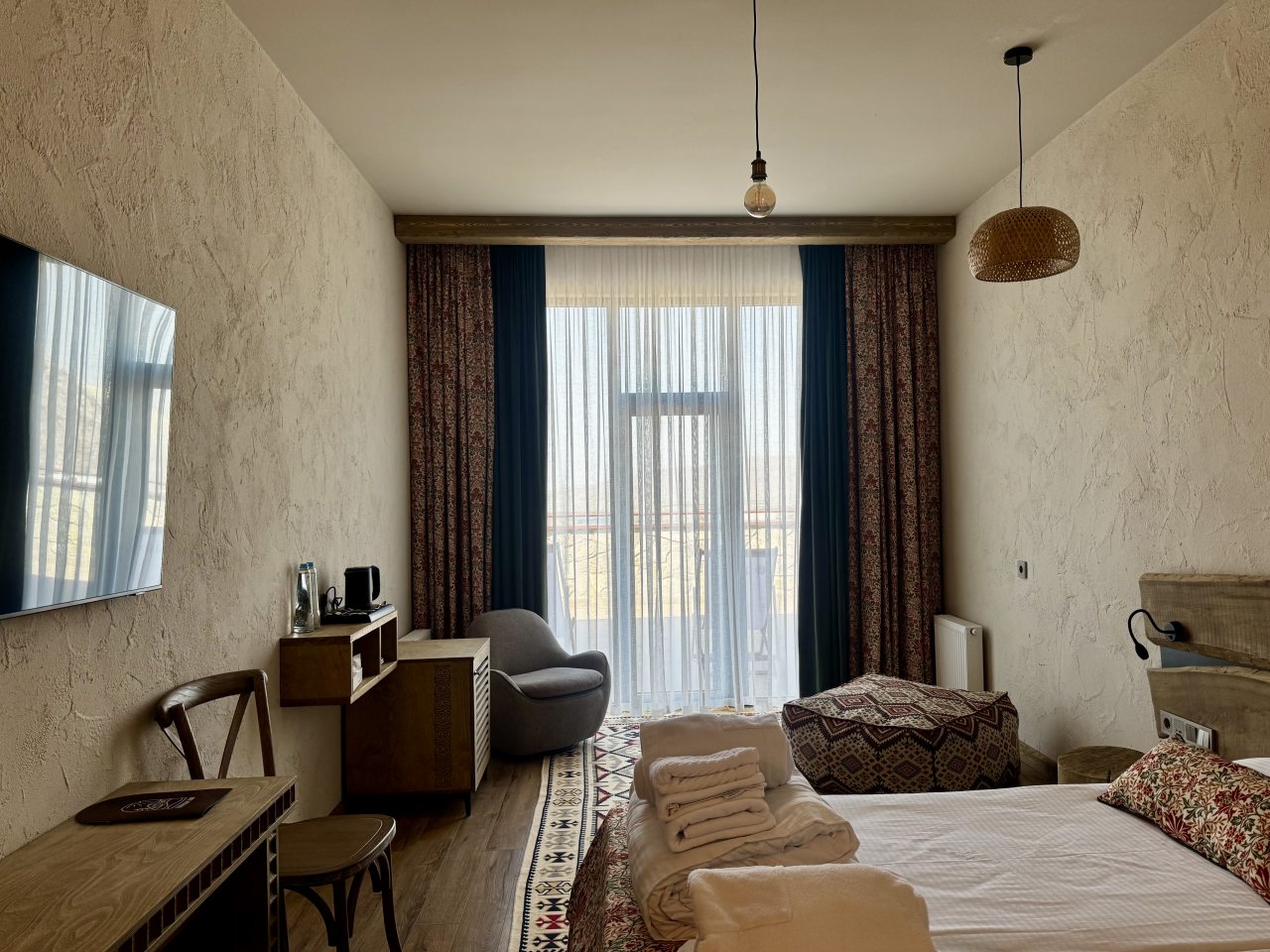 Двухместный (Делюкс с балконом), Отель Аварал