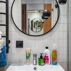 Четырехместный (Двухуровневые апартаменты для четверых около метро с личным закрытым двориком), Апартаменты Люкс в центре Москвы с закрытым патио