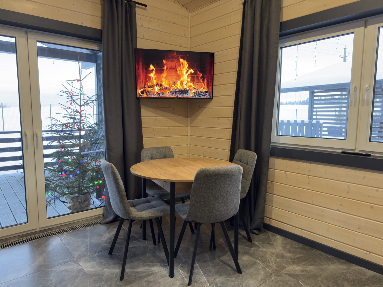 Дом (Малый с сауной / без животных), База отдыха Бережок