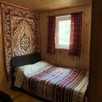 Дом (У реки стилизованный под Охотник), База отдыха Поляна-Вереск