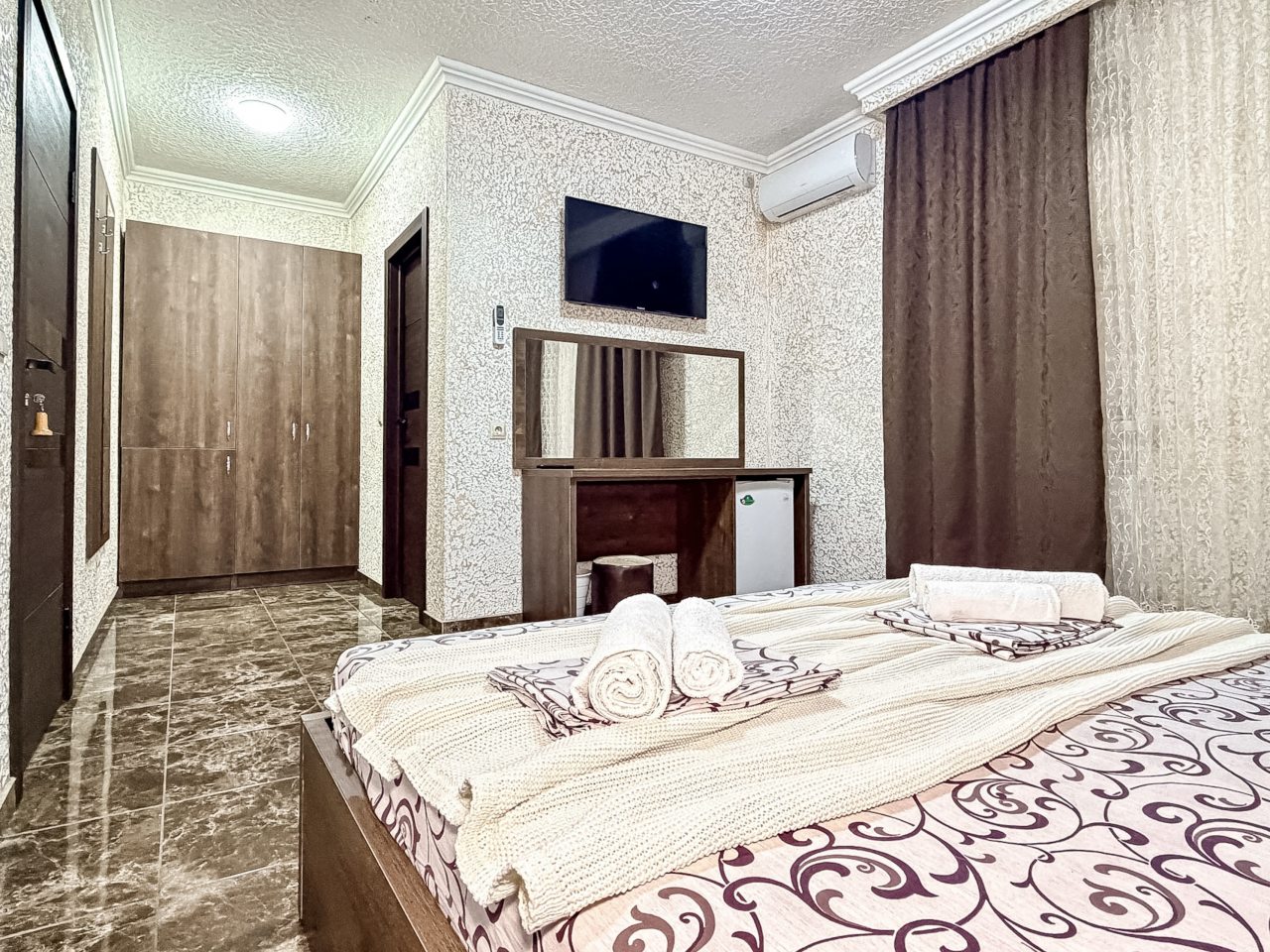 Двухместный (Стандартный номер с двуспальной кроватью), Гостевой дом Астери