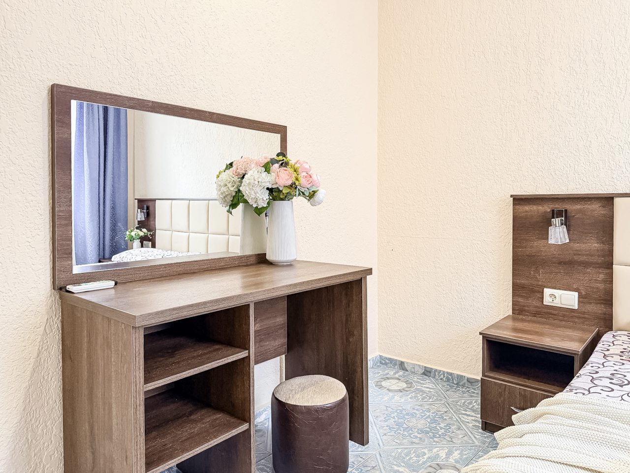 Двухместный (Стандартный номер с двуспальной кроватью), Гостевой дом Астери