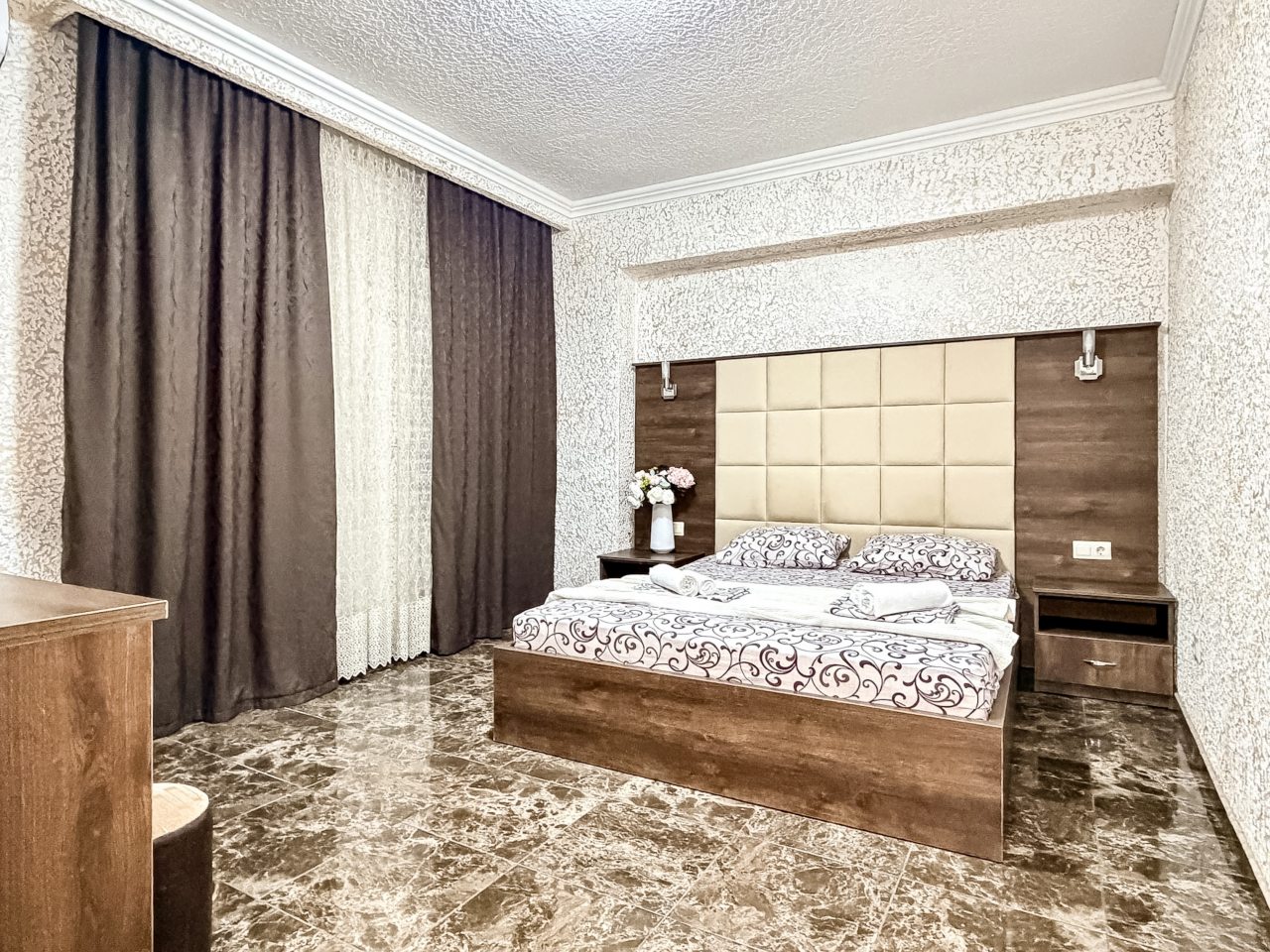 Двухместный (Стандартный номер с двуспальной кроватью), Гостевой дом Астери