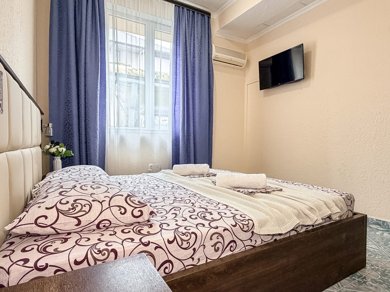 Двухместный (Стандартный номер с двуспальной кроватью), Гостевой дом Астери