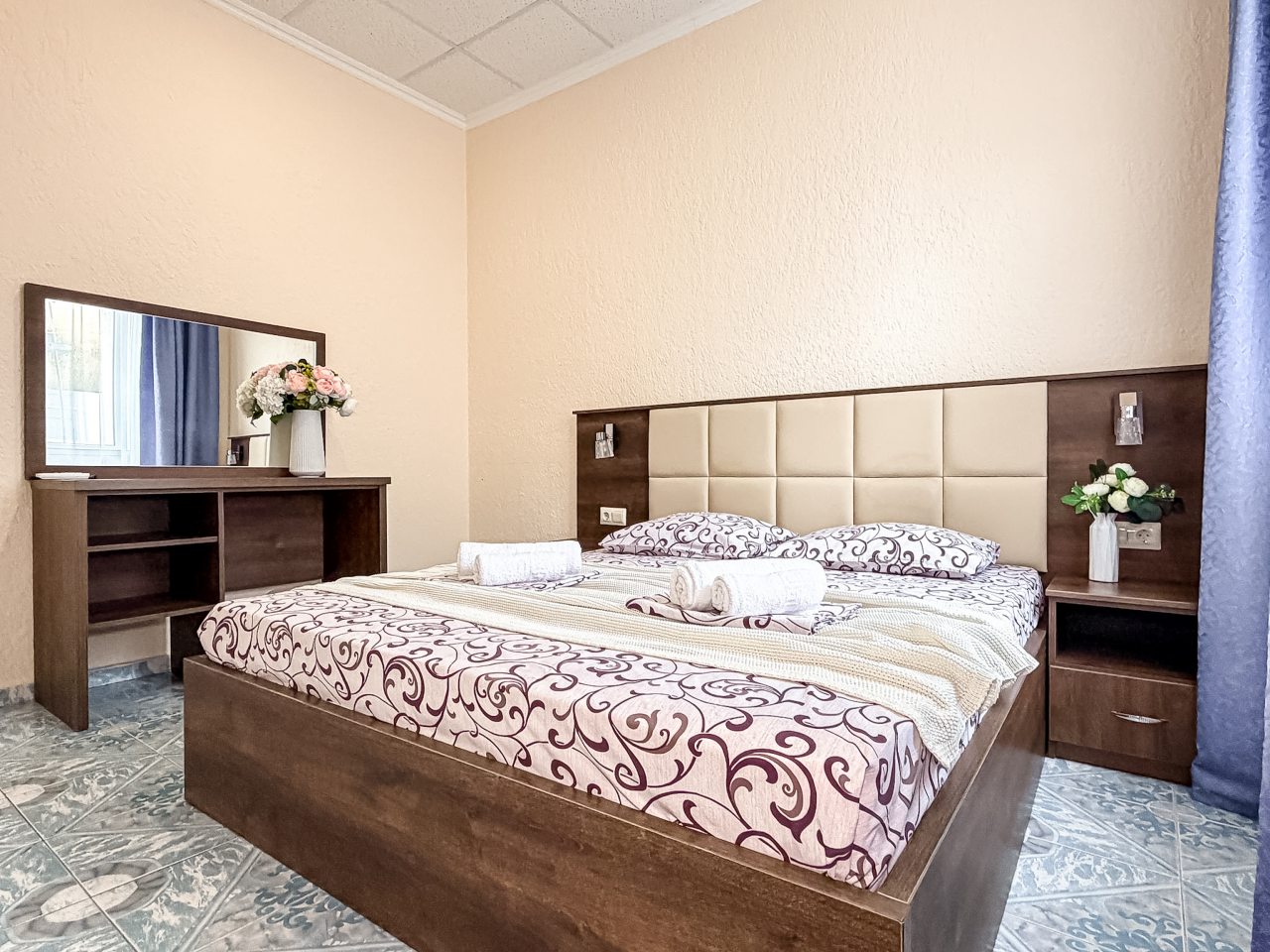 Двухместный (Стандартный номер с двуспальной кроватью), Гостевой дом Астери