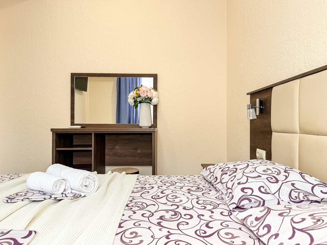 Двухместный (Стандартный номер с двуспальной кроватью), Гостевой дом Астери