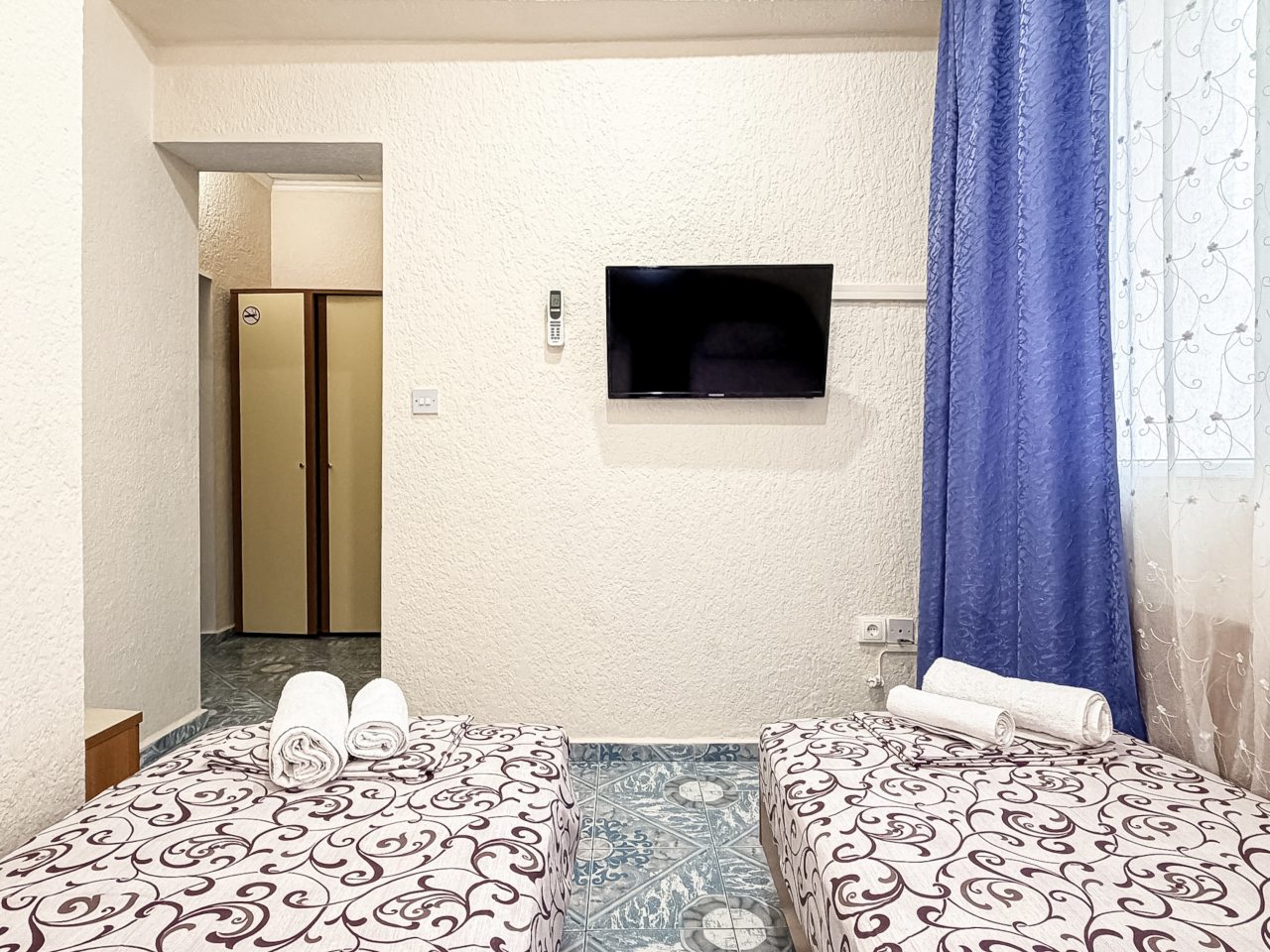 Двухместный (Стандартный номер с двумя односпальными кроватями), Гостевой дом Астери