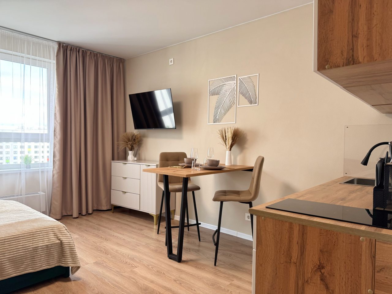 Трехместный (Apart-Comfort на Лескова 44), Апартаменты Apart-Comfort на Лескова 44