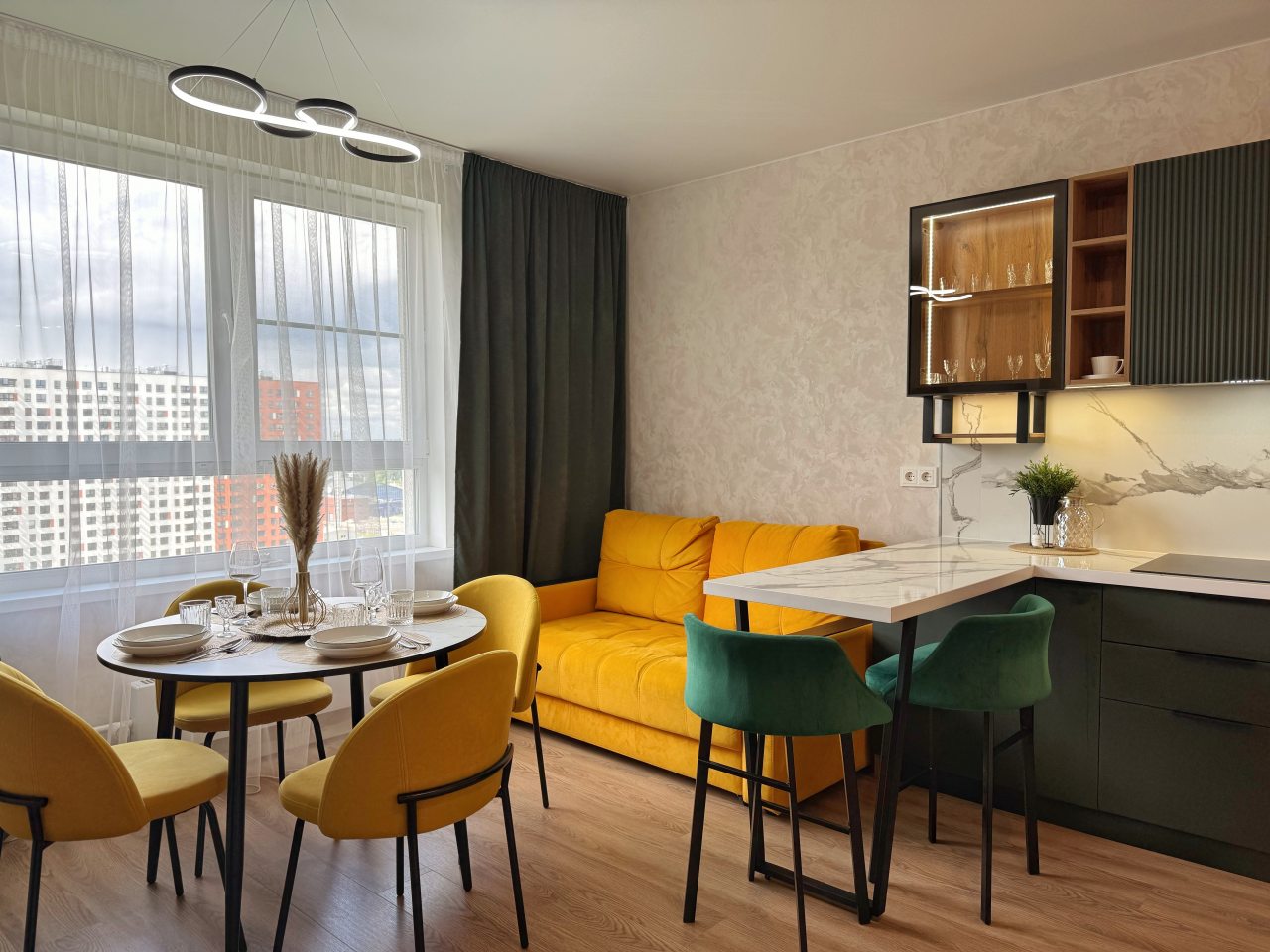 Шестиместный (На Лескова 44), Апартаменты Apart-Comfort на Лескова 44
