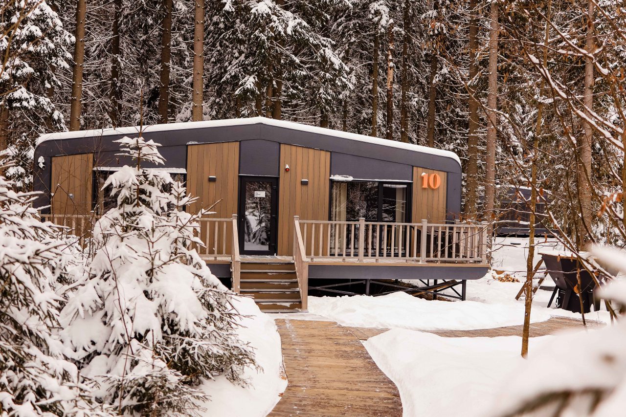 Дом (ВДОХНОВЕНИЕ входит лесная ванна), Лесной отель НЕШАЛАШИ