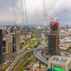 Апартаменты (С видом на город  №54-7), Апартаменты С видом на башни Москва-Сити