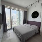 Апартаменты (С видом на город и реку №54-5), Апартаменты С видом на башни Москва-Сити