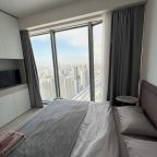 Апартаменты (С видом на город и реку №54-5), Апартаменты С видом на башни Москва-Сити