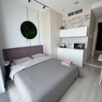 Апартаменты (С видом на город и реку №54-5), Апартаменты С видом на башни Москва-Сити