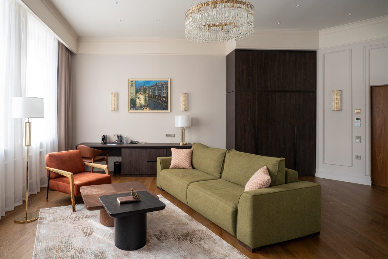 Трехместный (Президентский Люкс), Премиум Отель Пушкин