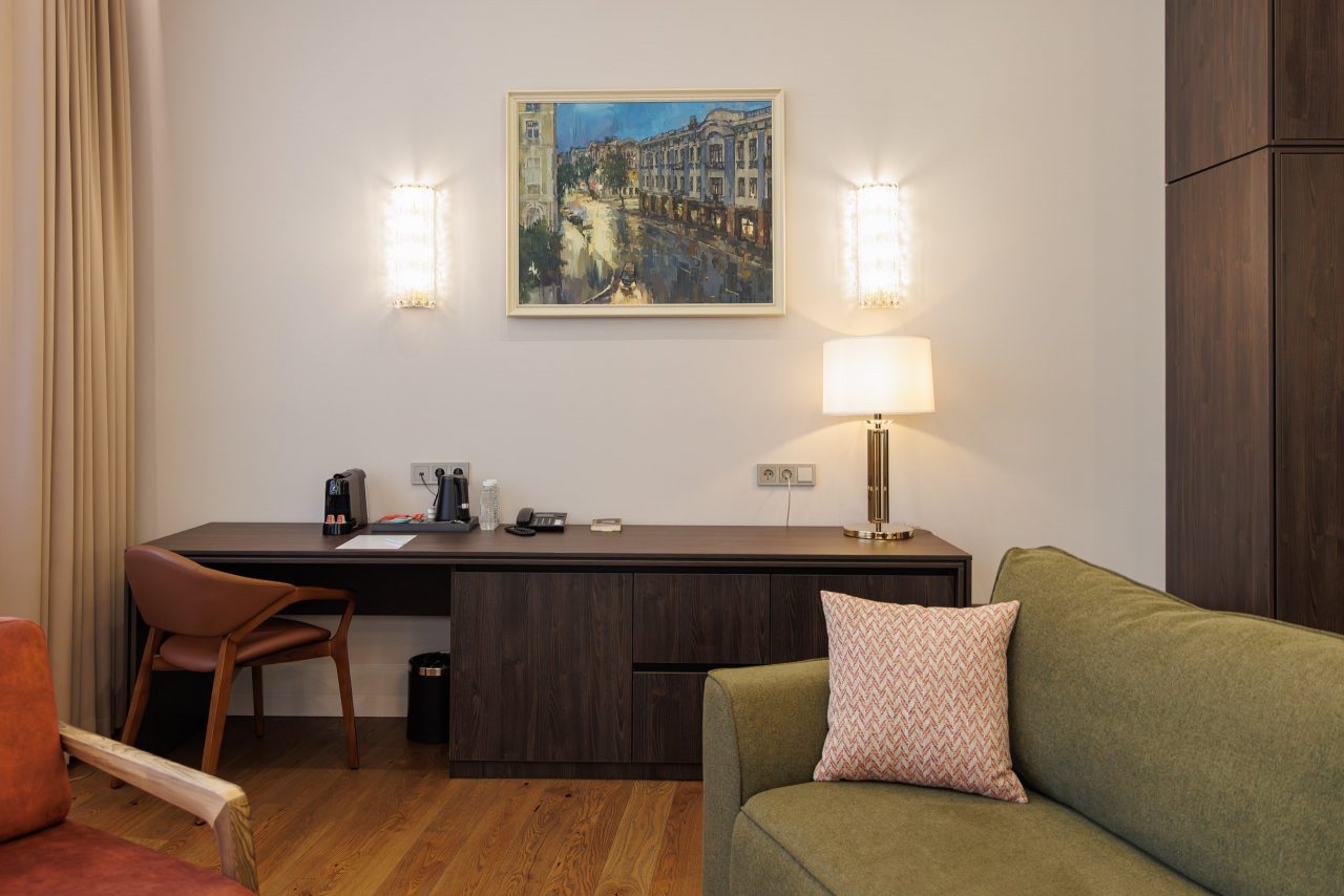 Трехместный (Президентский Люкс), Премиум Отель Пушкин