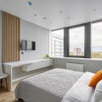 Двухместный (Myhome Yourhome,  в премиальном апарт-комплексе "25/7 Заневский номер Orange), Апартаменты Myhome Yourhome в апарт отеле 25/7 Заневский