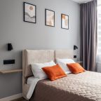 Студио (Myhome Yourhome 924), Апартаменты Myhome Yourhome в апарт-отеле 25/7 Заневский