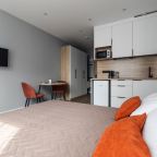 Студио (Myhome Yourhome 924), Апартаменты Myhome Yourhome в апарт-отеле 25/7 Заневский